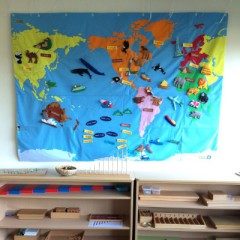 Classroom Wall Map